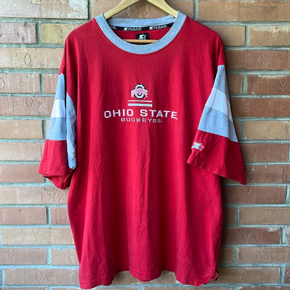 Vintage Y2K Ohio State Buckeyes T-Shirt / XXL / Starter